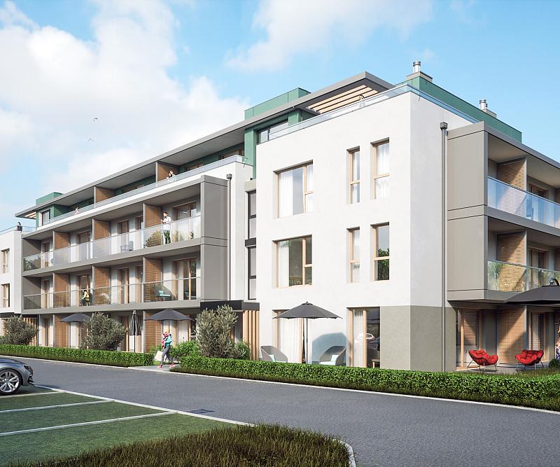 Wizualizacja inwestycji Apartamenty Wydmove w Łebie