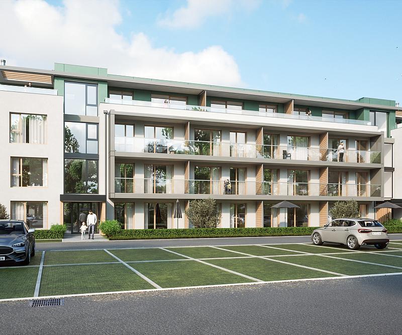 Wizualizacja inwestycji Apartamenty Wydmove w Łebie