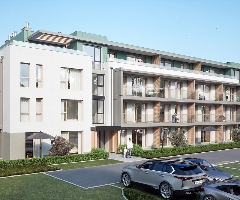 Wizualizacja inwestycji Apartamenty Wydmove w Łebie