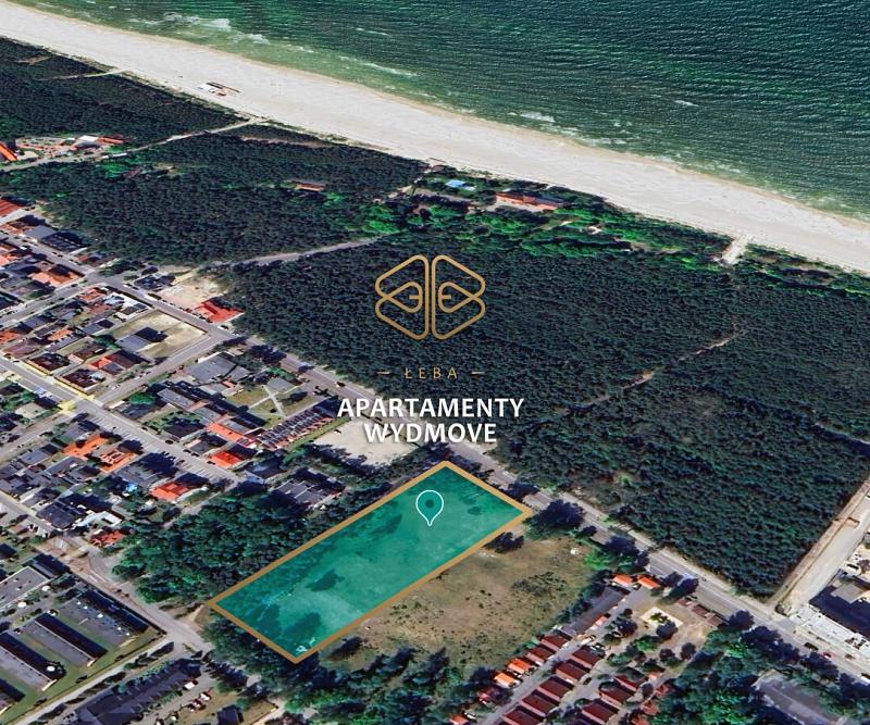 Lokalizacja inwestycji Apartamenty Wydmove w Łebie